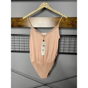 Socialite Blush Bodysuit | Size XS